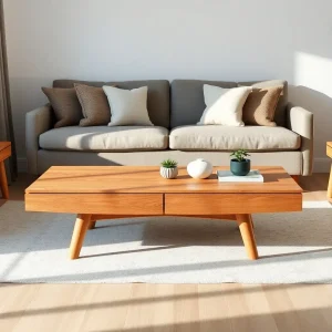 Modern Wooden Coffee Table