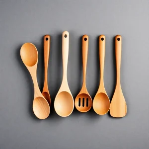 Wooden Kitchen Utensil Set