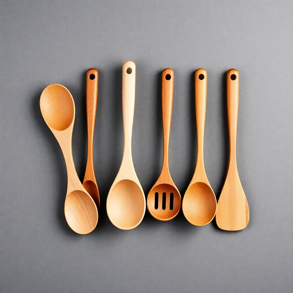 Wooden Kitchen Utensil Set-Georgia, New Mexico, Saudi Arabia, Switzerland, United Kingdom